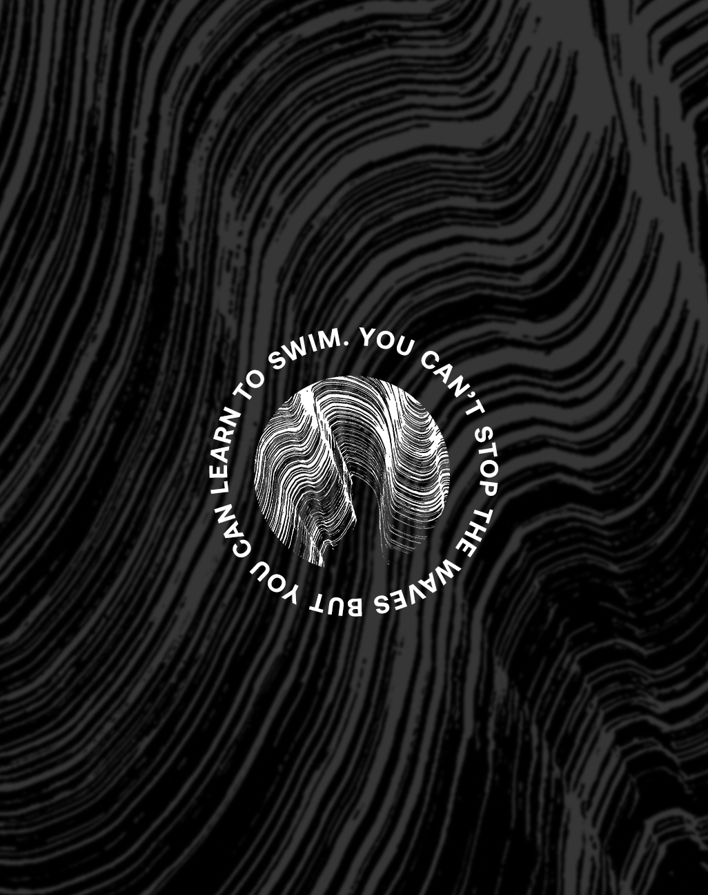 Waves Hoodie — Leo Shallat | Fine Art & Murals | Seattle, Washington